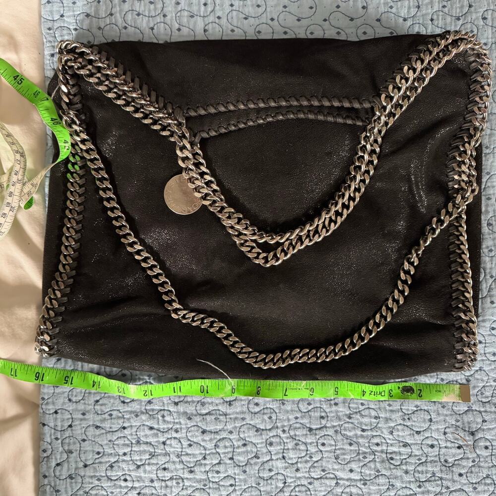 STELLA MCCARTNEY The Falabella Medium Brushed Shoulder Bag Foldover - Picture 6 of 15